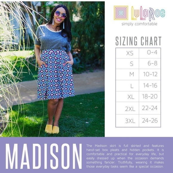 NWT LuLaRoe Disney Maleficent
Madison Skirt - Picture 5 of 5